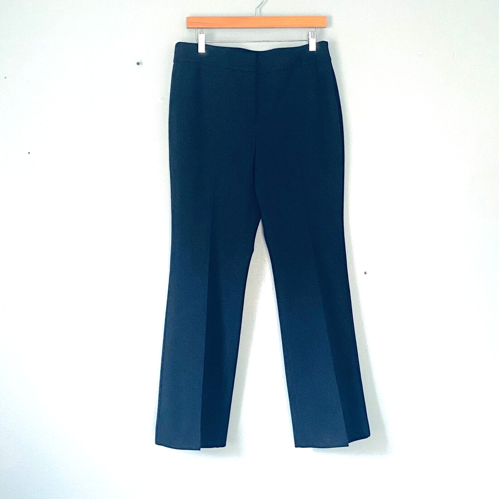Talbots Pants Size 12 Petites Black Dress Pants Trousers Business Office